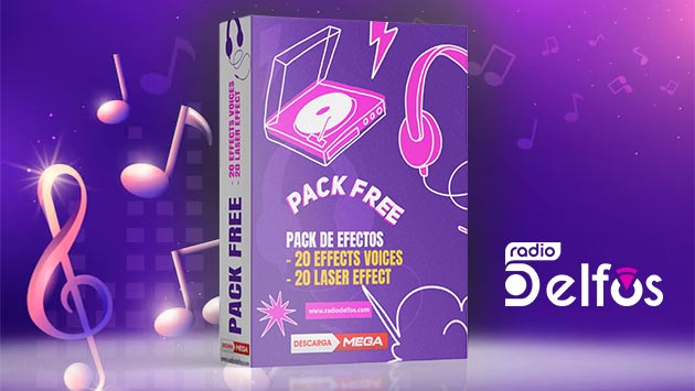 Pack de effects voices y laser effect free, Para producción Radial